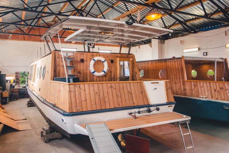 Hausboat Classic YachtBoom 35